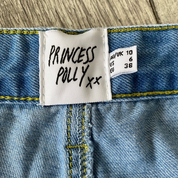 2/$40 Princess Polly Wide Leg Jeans 26.5 Inseam - Picture 5 of 6